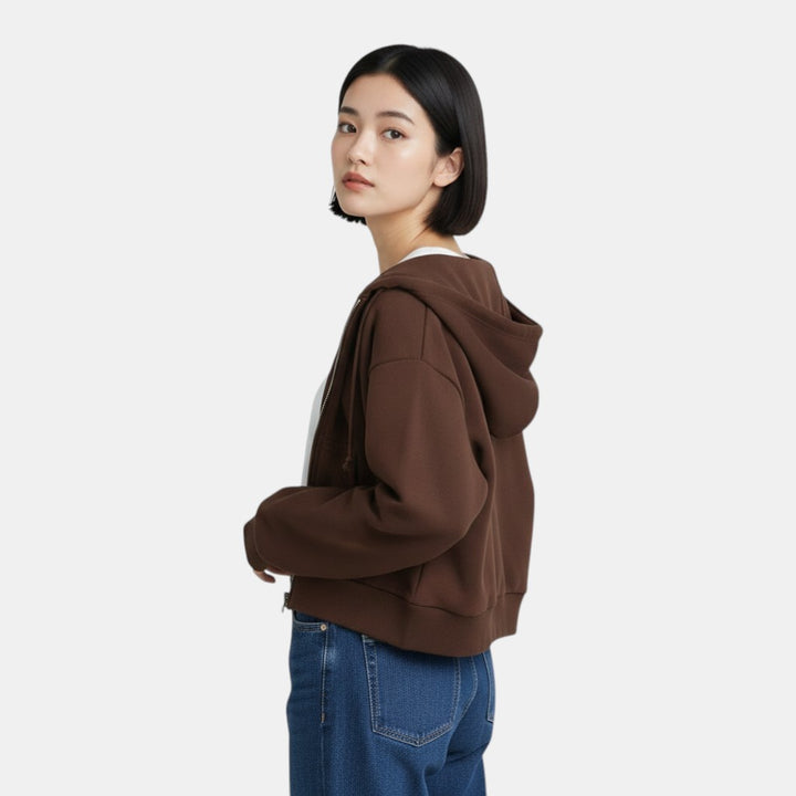 Ladies' Zip Vest with Hood