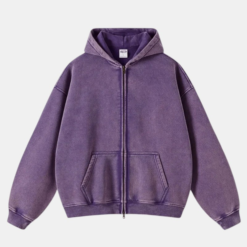 Women's Oversized Zip Hoodie