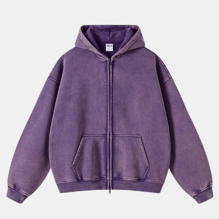 Women's Oversized Zip Hoodie