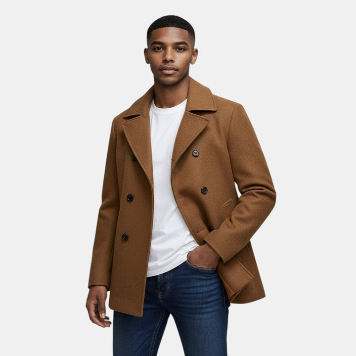 Stylish Double-Breasted Coat