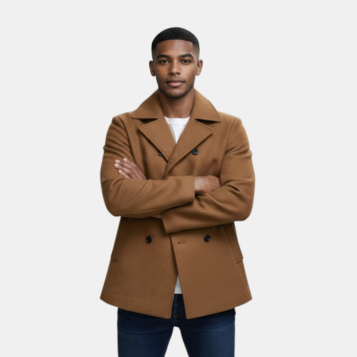 Stylish Double-Breasted Coat