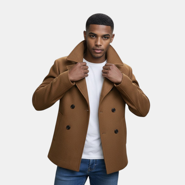 Stylish Double-Breasted Coat
