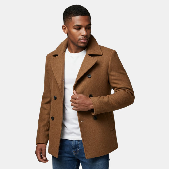 Stylish Double-Breasted Coat
