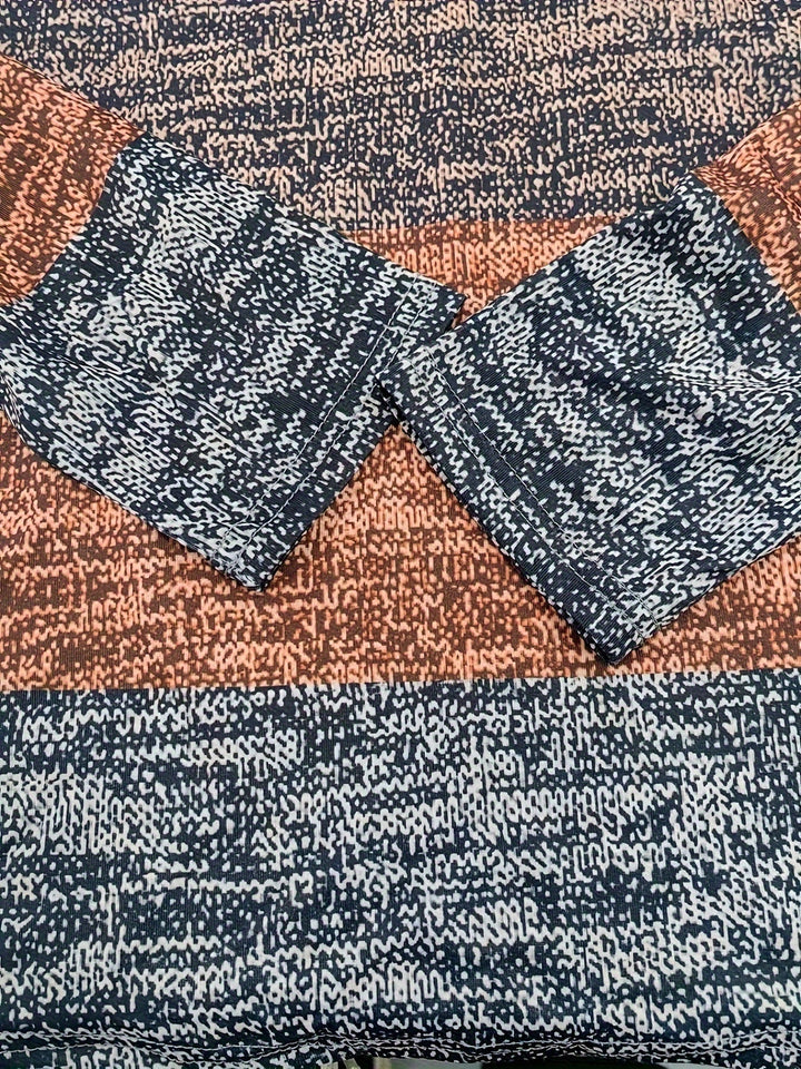 Quarter Zip Long Sleeve T-Shirt