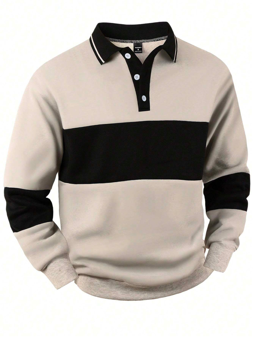 Casual Striped Men’s Long Sleeve Shirt