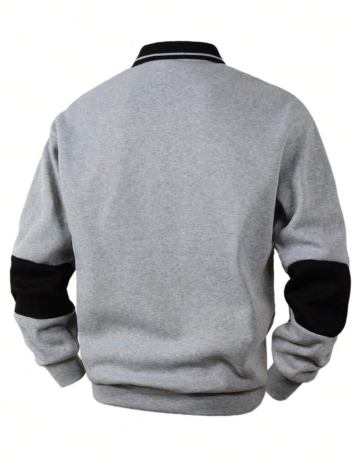 Casual Striped Men’s Long Sleeve Shirt